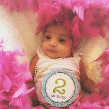 Happy Two Months My Princess Twomontholdbaby Babygirl Two Month Old Baby My Baby Girl My Princess