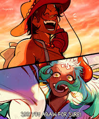 See you again for sure! by @huyandere on twitter : rMemePiece