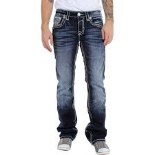 rock revival mens murcia bootcut jeans