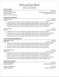 Resumes And Cover Letters Career Services