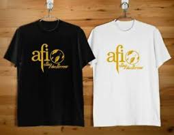 Details About Afi East Bay Kitty Sing The Sorrow Cover Logo Album Black And White T Shirt Fq1