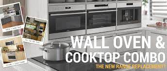 Find the perfect match for your culinary creativity with single wall ovens, double. Wall Ovens Cooktop Combos The New Range Replacement Appliances Connection