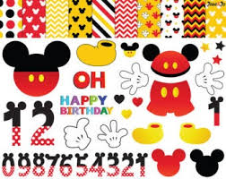 All png & cliparts images on nicepng are best quality. Mickey Mouse Clipart Etsy