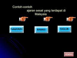 Berkaitan isu ajaran sesat oleh puak2 wahhabi. Ajaran Sesat