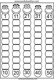 Free Missing Numbers 1 50 Freebie Worksheets