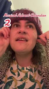 More #musicaladventcalendar for you! Here is what’s lurking behind door  nimber two! I was thinking about how I didn’t treat myself very kindly this  weekend, and also reflecting