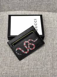 Gucci blue off the grid card gg eco card holder. Gucci Snake Card Holder Men S Fashion Watches Accessories Wallets Card Holders On Carousell