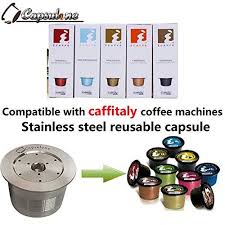 Capsulone Compatible Caffitaly Coffee Machine Stainless Steel Metal Capsule Check This Awesome Pr Coffee Machine Reusable Coffee Filter Stainless Steel Metal