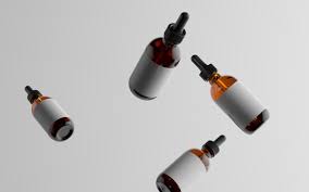 Download Dark Amber Glass Bottle Mockup PSD Mockup Templates