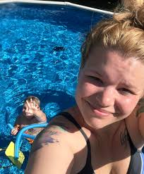 enjoying pool water at 78 degrees