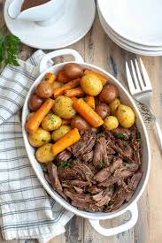 Instant Pot Pot Roast With Carrots And Potatoes Valerie S Kitchen