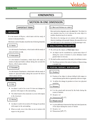 Chapter 3 Motion In A Straight Line Revision Notes Part 1 In 2020 Physics Notes Physics Revision How To Study Physics