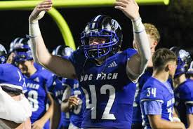 Varsity Football won 42-0 over East Friday night. 🏈 #feastweek 📸: by Lois  Guest