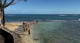 Splash & Dash at Camp Mokule'ia