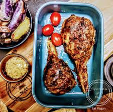 Spanferkel Keule Vegan Sprouds And Nuts Vegan Lebensmittel Essen Spanferkel Rezepte