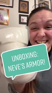 Thank you so much to the secret sender of Neve’s battle armor!!! She may be  comin back sooner than later because of this… #unboxing #Neve🐉 #armor