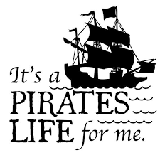 Pirates Life For Me Wall Quote With Pirate Ship By Danadecals Pirate Life Pirates Pirate Quotes