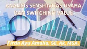 Konsep pokok dalam aspek &mldr; Studi Kelayakan Bisnis Analisis Sensitivitas Usaha Dan Switching Value Youtube