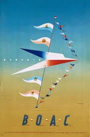Posters From Five 20th Century Design Masters Abram Games Vintage Airline Posters Vintage Airline Ads