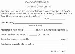 Dental Excuse Letter For Work Inspirational Doctors Note Template 10 Professional Samples To Create Doctors Note Template Doctors Note Letter Templates