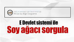 Soy ağacı sorgulaması yapabilmek için aşağıdaki adımların izlenmesi gerekmektedir E Devlet Alt Ust Soy Agaci Bilgisi Sorgulama Reviews Facebook