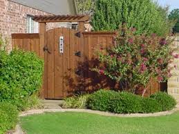 Spanish Style Wood Fences And Gates Fencing Gates Wood Gates A Wood Fence Without A Proper Wood Gate I Wood Fence Gates Backyard Gates Backyard Fences