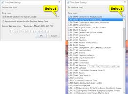 Mst is also referred to as waktu piawa malaysia (wpm) or malaysia time how many time zones does malaysia have? Change Time Zone In Windows 10 Tutorials