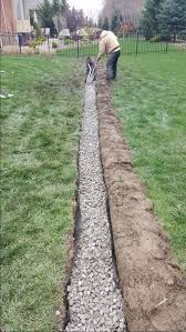 Or, projects without drainage pipes may also need larger gravel. Why Use A Coarse Washed Rock For Construction Of A Michigan French Drain French Drain Systems Curtain Drains Macomb Oakland Lapeer St Clair County