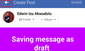You will find the save draft post feature as part of the newly updated creator studio. Where Can I Find My Draft On Facebook Android App High Technologies