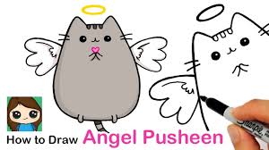 Kawaii, cute cat's for mother's day love. How To Draw Pusheen Cat Draw So Cute Novocom Top