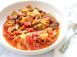 In a large pot or dutch oven, add the ground beef and brown. Spicy Cabbage Beef Soup Instant Pot Low Carb Quick