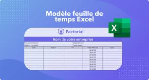 Comment rédiger une note de service fixant les horaires de travail. Modele De Feuille De Temps Excel A Telecharger Gratuitement Factorial