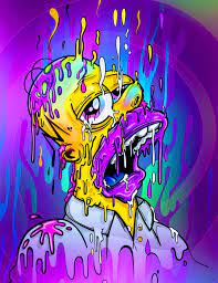 Doodle 1080p, 2k, 4k, 5k hd wallpapers free download, these wallpapers are free download for pc, laptop, iphone, android phone and ipad desktop Trippy Simpsons Wallpapers Top Free Trippy Simpsons Backgrounds Wallpaperaccess