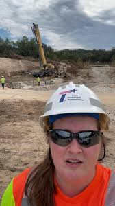 🚧 RM 1431 at Cow Creek Update 🚧, Crews have finished drilling shafts.  They’re pouring concrete columns that will hold up the bridge deck. Work is  also underway