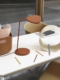 Muuto Leaf Table Lamp Copper Brown Leaf Table Table Lamp Muuto