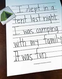 free free printable kindergarten picture writing prompts for kids