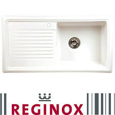 Bathroom and kitchen goods for ireland. Reginox Rl304cw 1 0 Bowl White Ceramic Reversible Inset Kitchen Sink Waste Kit 180 00 Picclick Uk