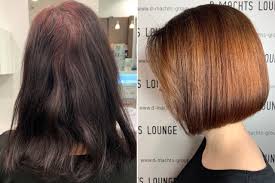 Und warum geschichteten schnitte sind oft mit einem modernen stil verbunden. Frisuren Vorher Nachher Haar Veranderung