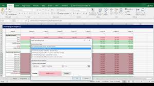 Excel Budget Vs Actual Monthly Tracking Template