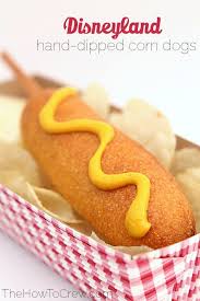 Copycat Disneyland Hand Dipped Corn Dogs Recipe Fair Food Recipes Food Recipes