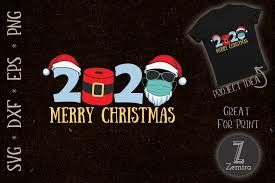 Download Quarantine Christmas Santa Face Mask Graphic By Zemira Creative Fabrica PSD Mockup Templates