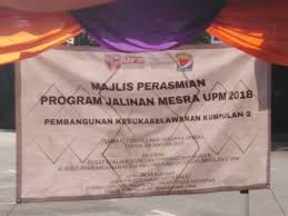 Taman sinar harapan, kuala terengganu. Opening Ceremony For Integration Of Voluntary Development Programme G2 At Taman Sinar Harapan Cheras Co Curriculum And Student Development Centre
