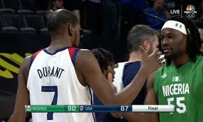 Nigeria 90, united states 87. E Fstueiembffm