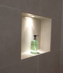 niche lighting in shower bathroom niche led bathroom lights small bathroom mirrors
