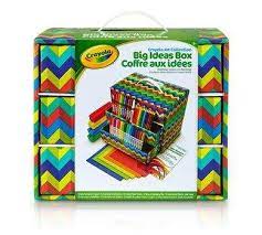 Big Ideas Craft Box Art Supplies For Kids Crayola Com Crayola Kids Art Supplies Craft Box Color Crafts