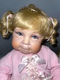 RARE BIRTHDAY BABY Donna RuBert Rachel Doll Limited Porcelain 27” Ltd.  384/1500