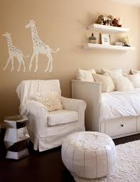 Yellow is a joyful colour (image: Tan Nursery Paint Colors Transitional Nursery Benjamin Moore Everlasting