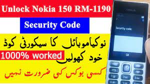 Nokia 150 hard reset key use 100% work tips. How To Unlock Nokia 150 Security Code If Forgot No Box Rm 1190 Unlock Nokia Youtube