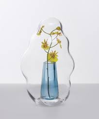 Yuhsien Designs Glass Flower Hoods Informed By Bubbles And Mochi Cake Glass Glass Vessel Vase