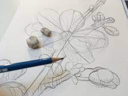 Bâtiment de style japonais dessin à la plume illustration. Comment Dessiner 6 Fleurs De Sakura Cerisier Japonais Tutoriel Mademoiselle Kati O